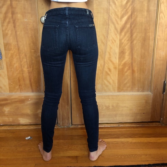 Rarely worn high-waisted 7 jeans! - Picture 4 of 8